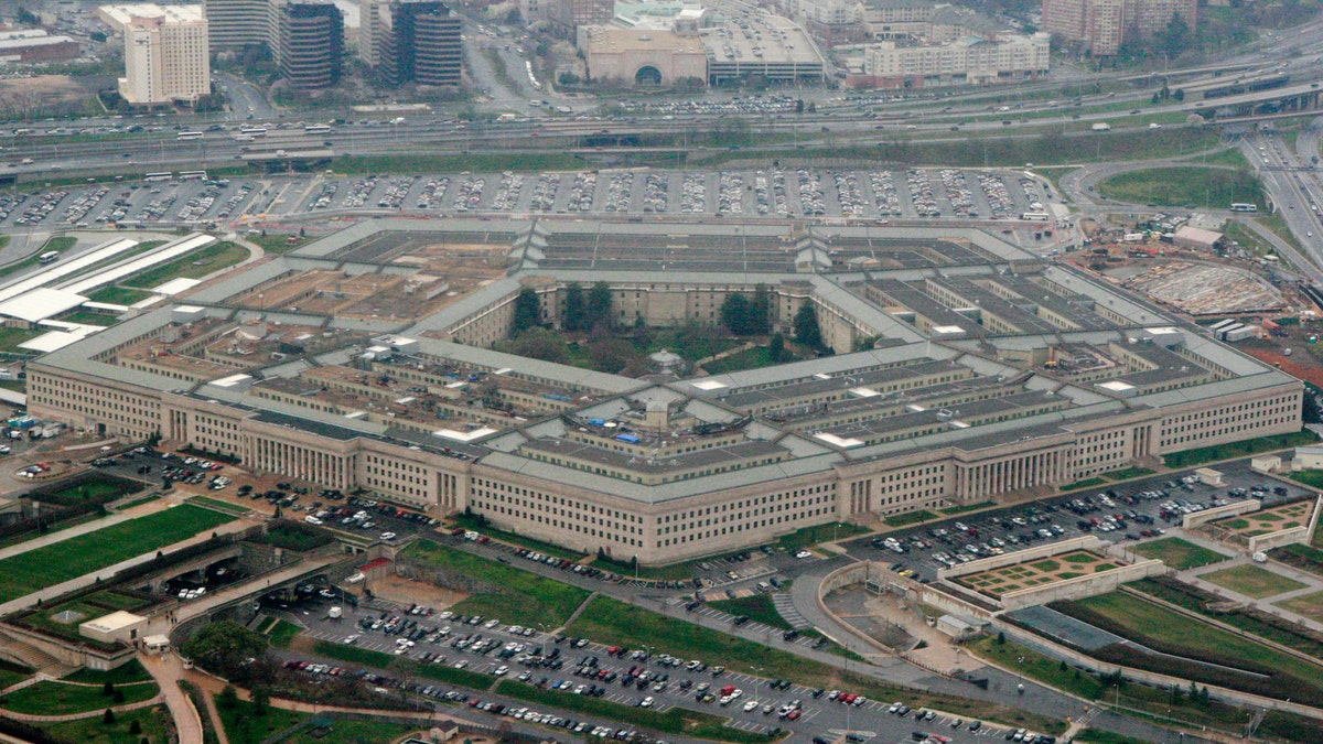 Pentagon during the day