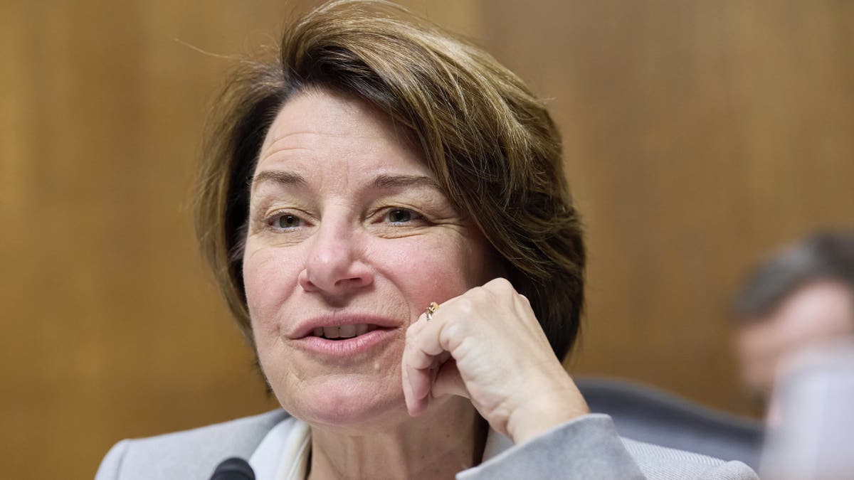 Democratic Sen. Amy Klobuchar of Minnesota attends a congressional hearing on Wednesday, May 21, 2025 in Washington, D.C.