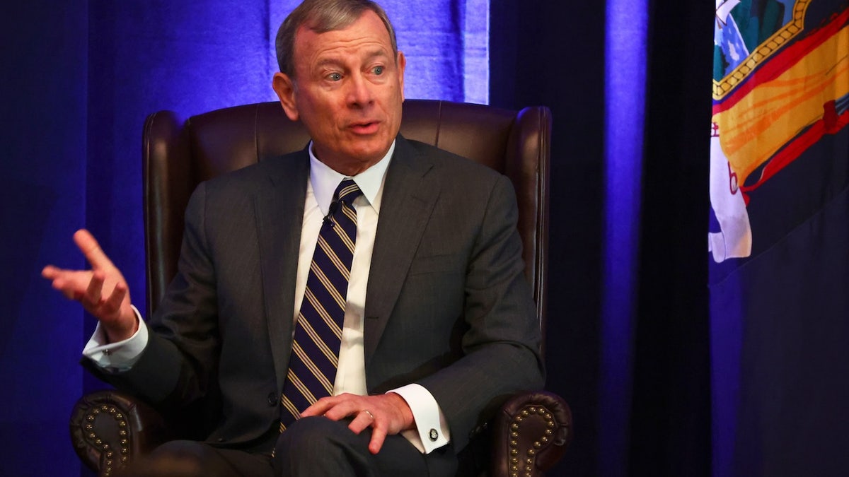 Chief Justice John Roberts speaks