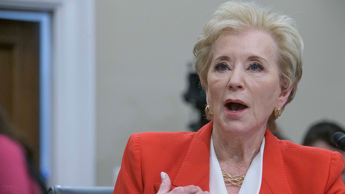 Secretary of Education Linda McMahon