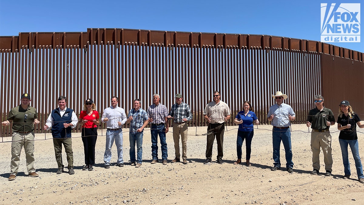 Republican AGs at the Yuma border