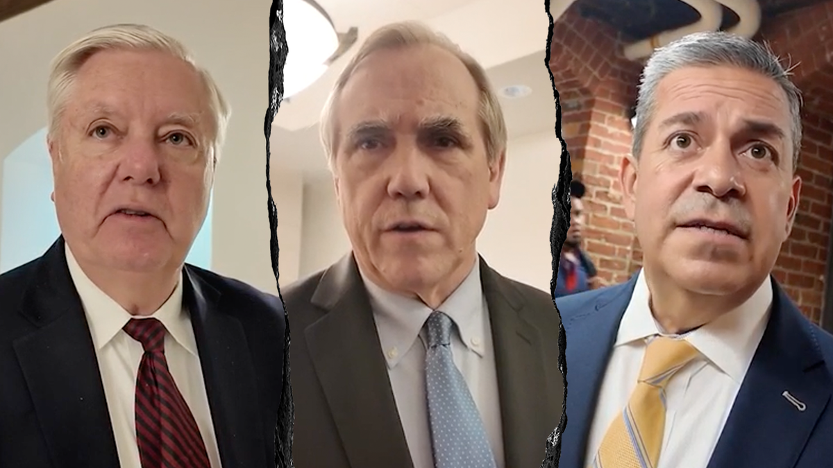 Lindsey Graham, Jeff Merkley and Ben Ray Luján