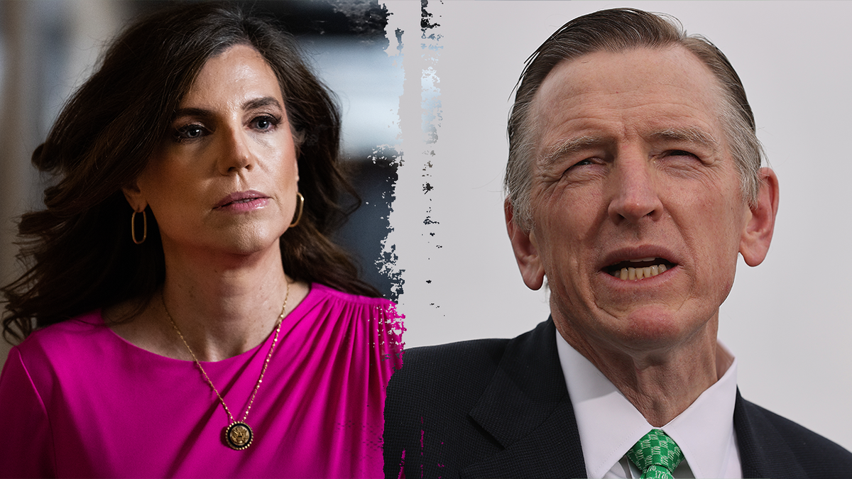 House GOP Reps. Nancy Mace (left) and Paul Gosar have spoken out against "transgender animal" experiments. 
