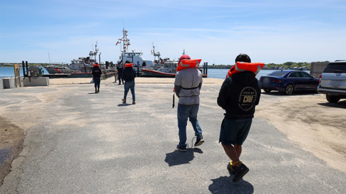 ICE, working with several other federal law enforcement agencies, conducted a series of immigration enforcement operations in Nantucket and Martha’s Vineyard on Tuesday. An ICE statement said "around 40" individuals were arrested as a result of the operations, including an MS-13 gang member and at least one child sex offender.