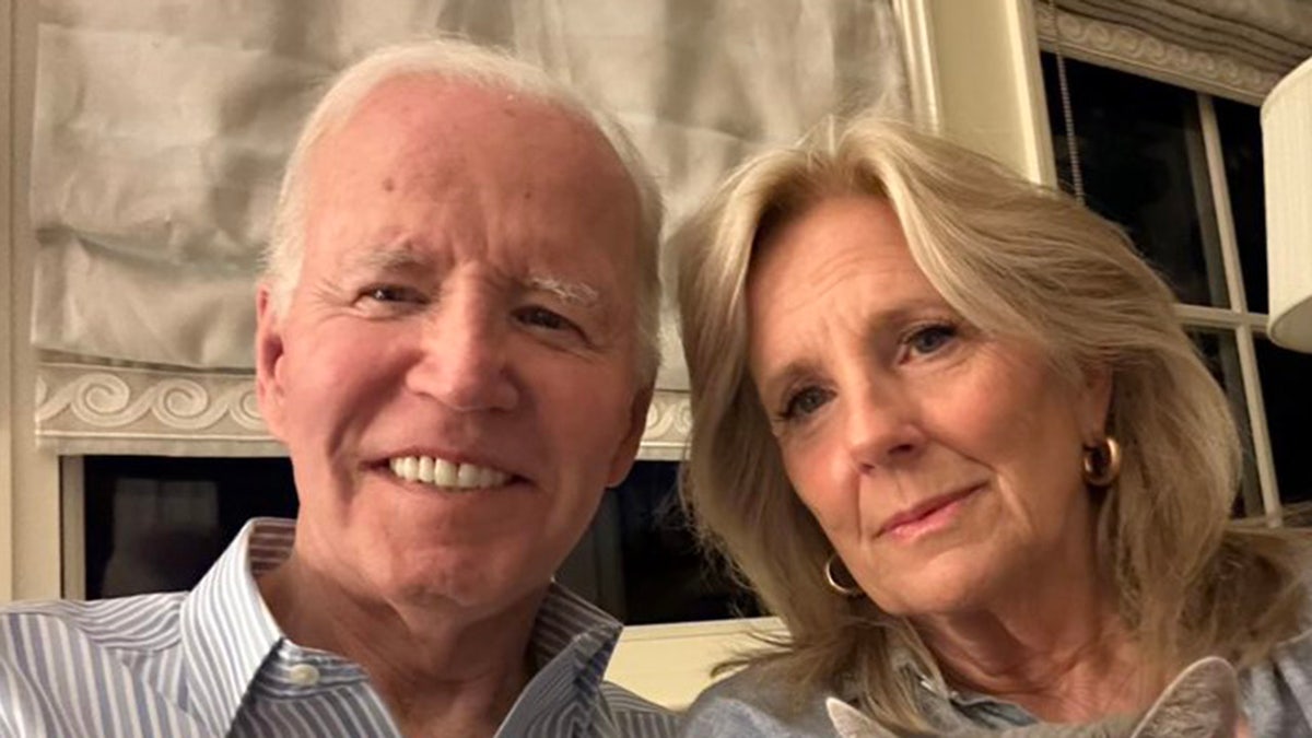 Joe and Jill Biden closeup shot