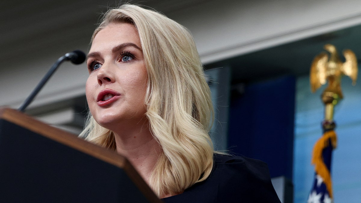 Karoline Leavitt closeup shot