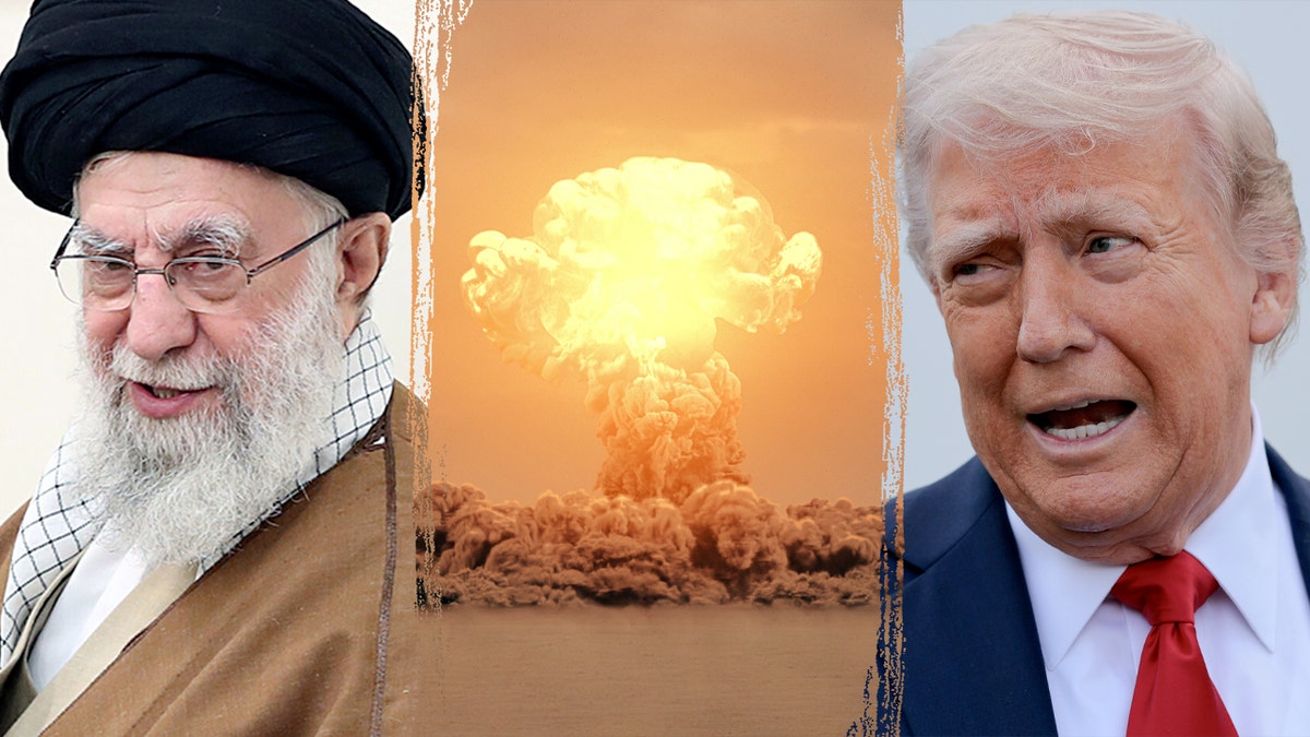 Ayatollah Khamenei and Donald Trump