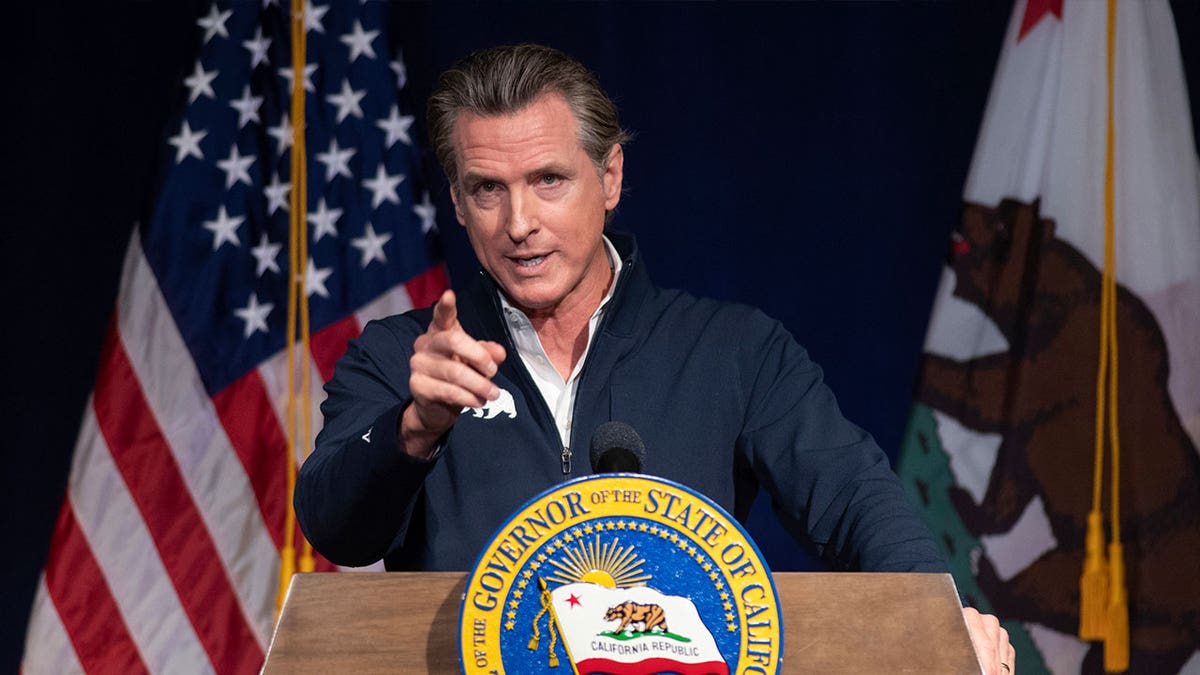 California Gov. Gavin Newsom