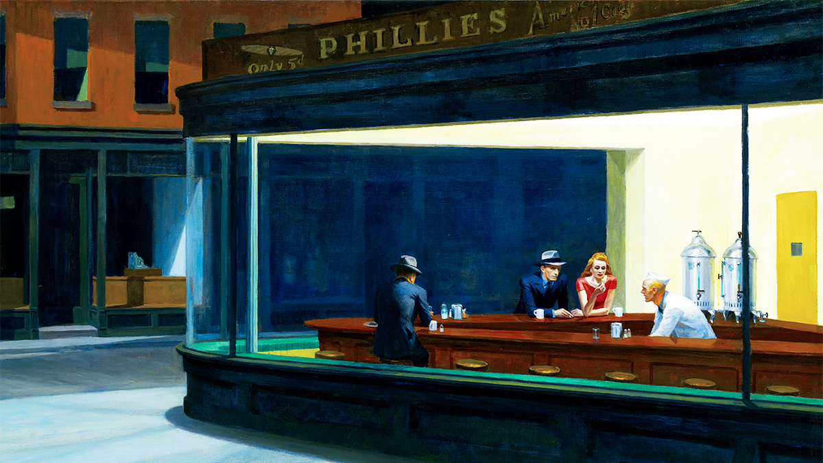 Edward Hopper's 1942 Nighthawks painting