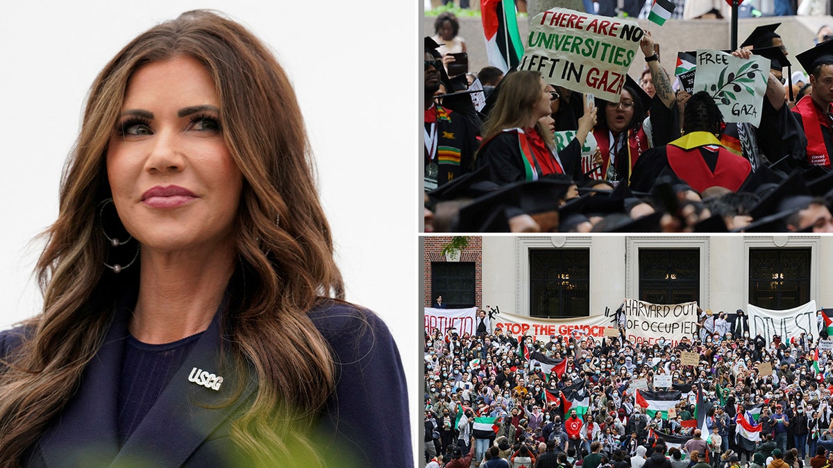 Sec. Kristi Noem and Harvard protests