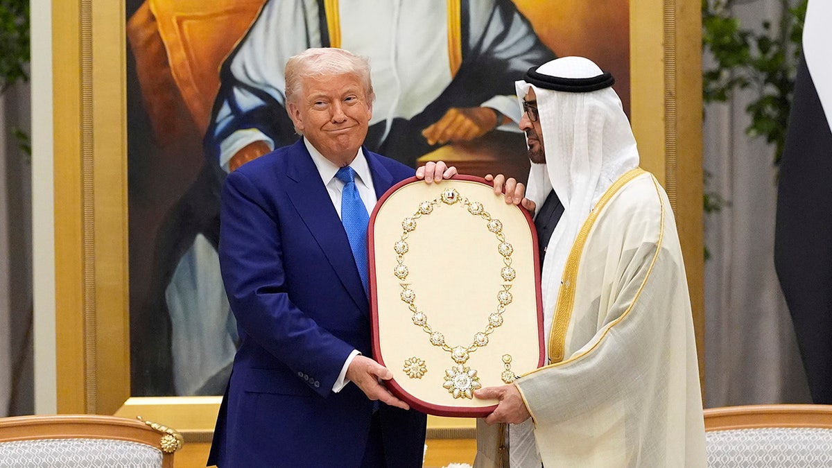 Trump presented honor in UAE