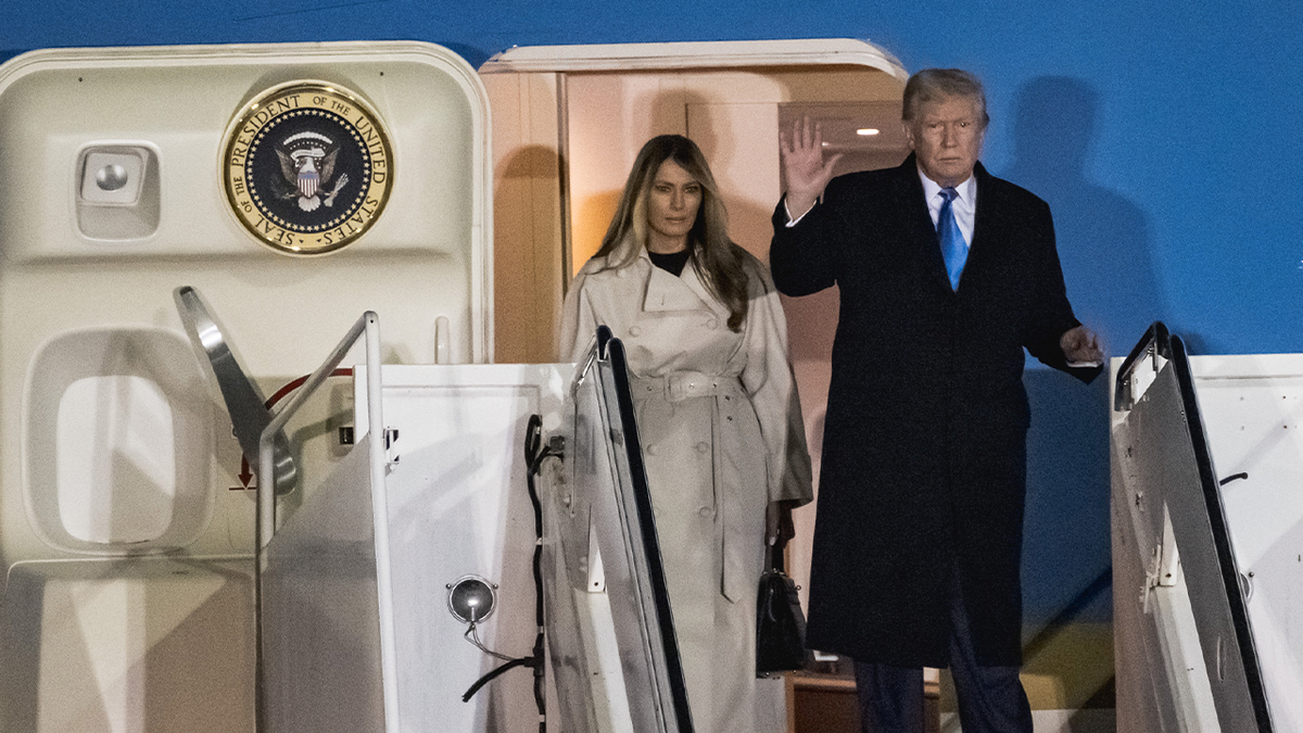 Trump and Melania Trump