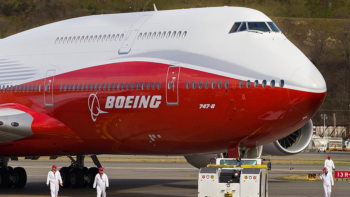 Boeing jet