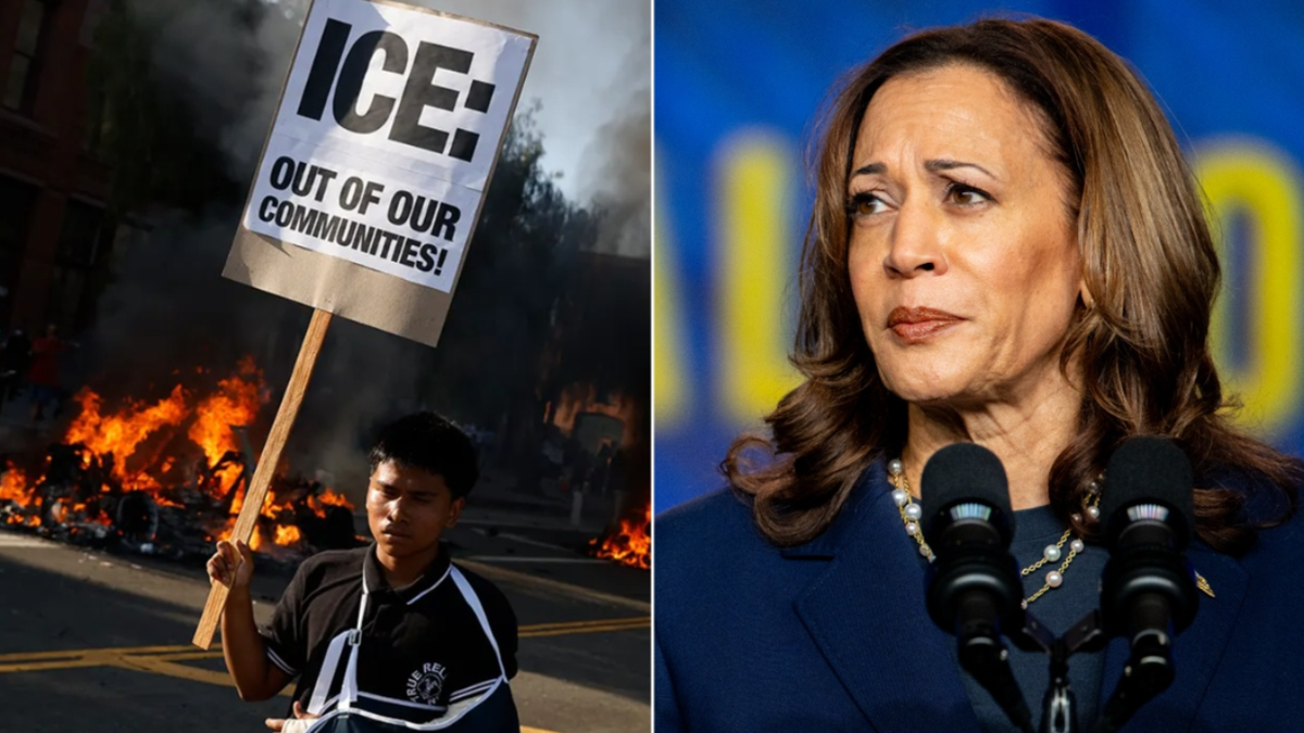 VP Harris LA ICE