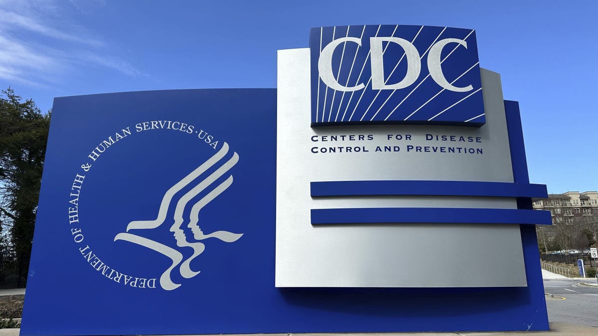 CDC headquarters sign closeup