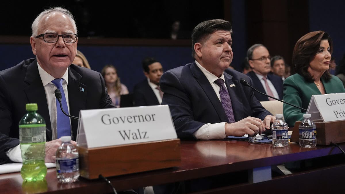 Gov Tim Walz at House Oversight hearing