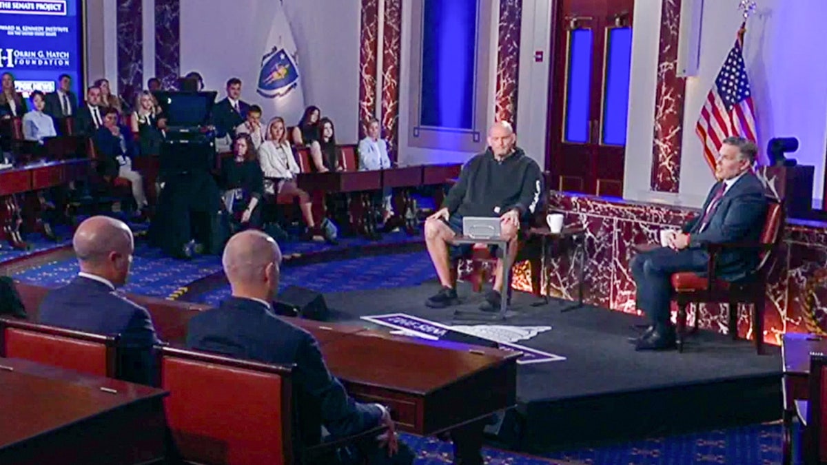 McCormick and Fetterman seated