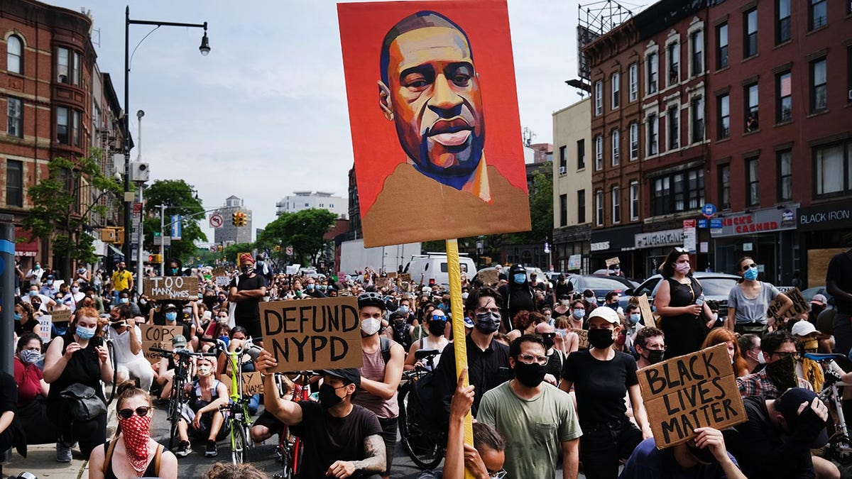 Brooklyn George Floyd protest in 2020