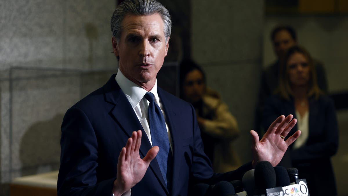 California Gov. Gavin Newsom 
