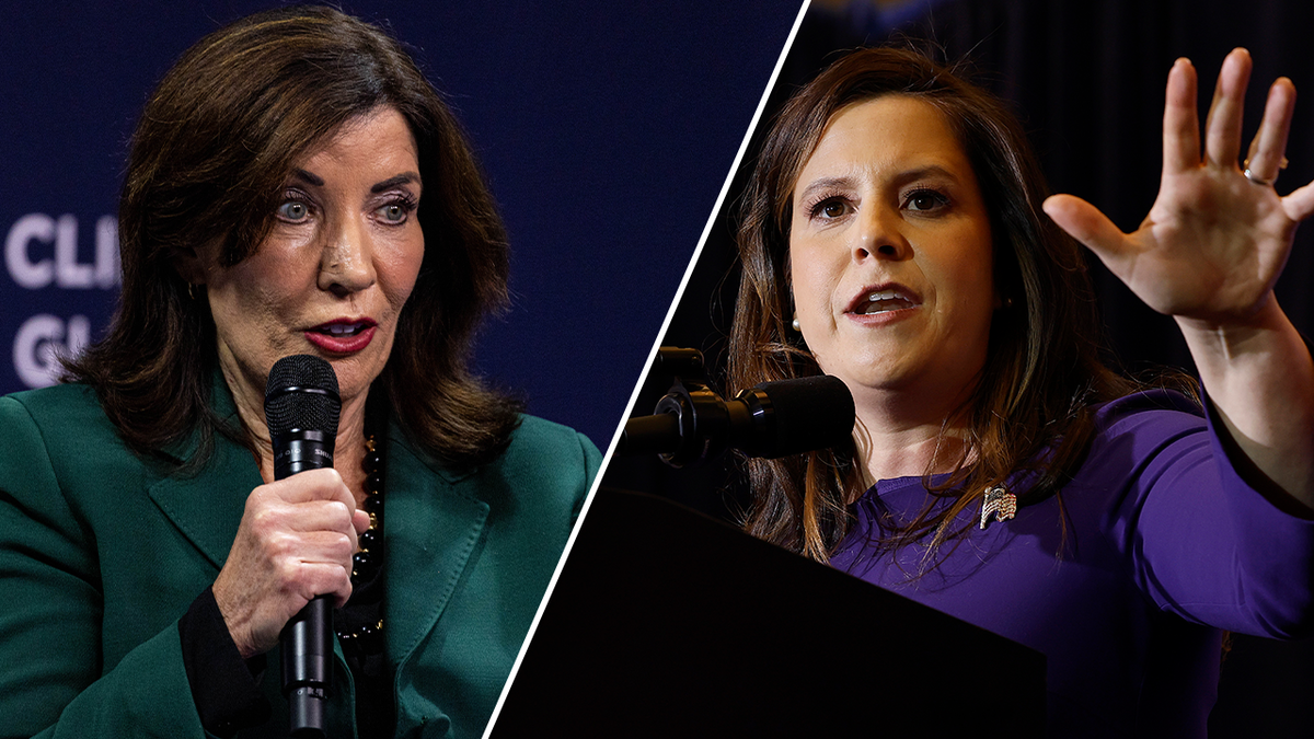 New York Governor Kathy Hochul and Rep. Elise Stefanik