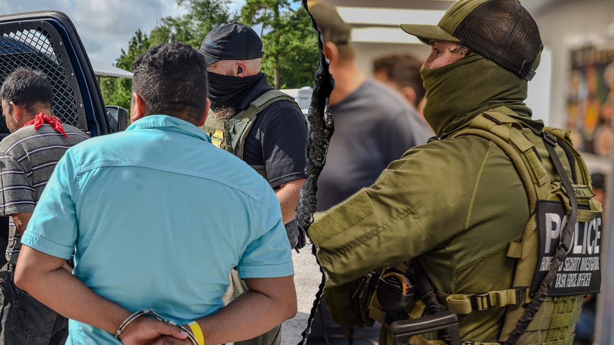 illegal migrants arrested by ICE