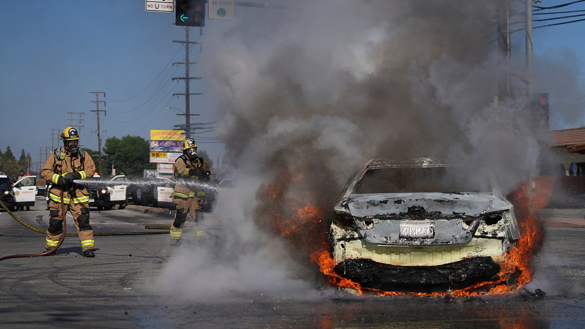 Anti-ICE protests in Los Angeles