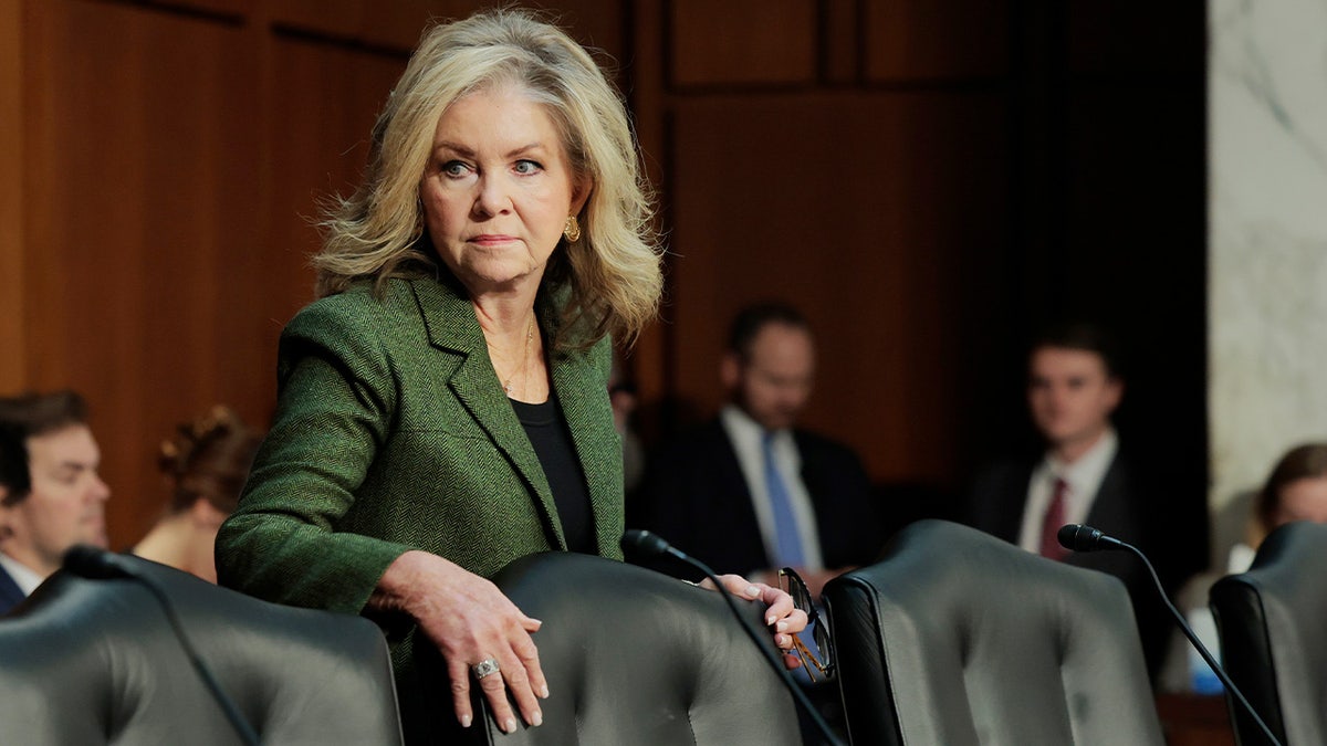 Sen. Marsha Blackburn closeup