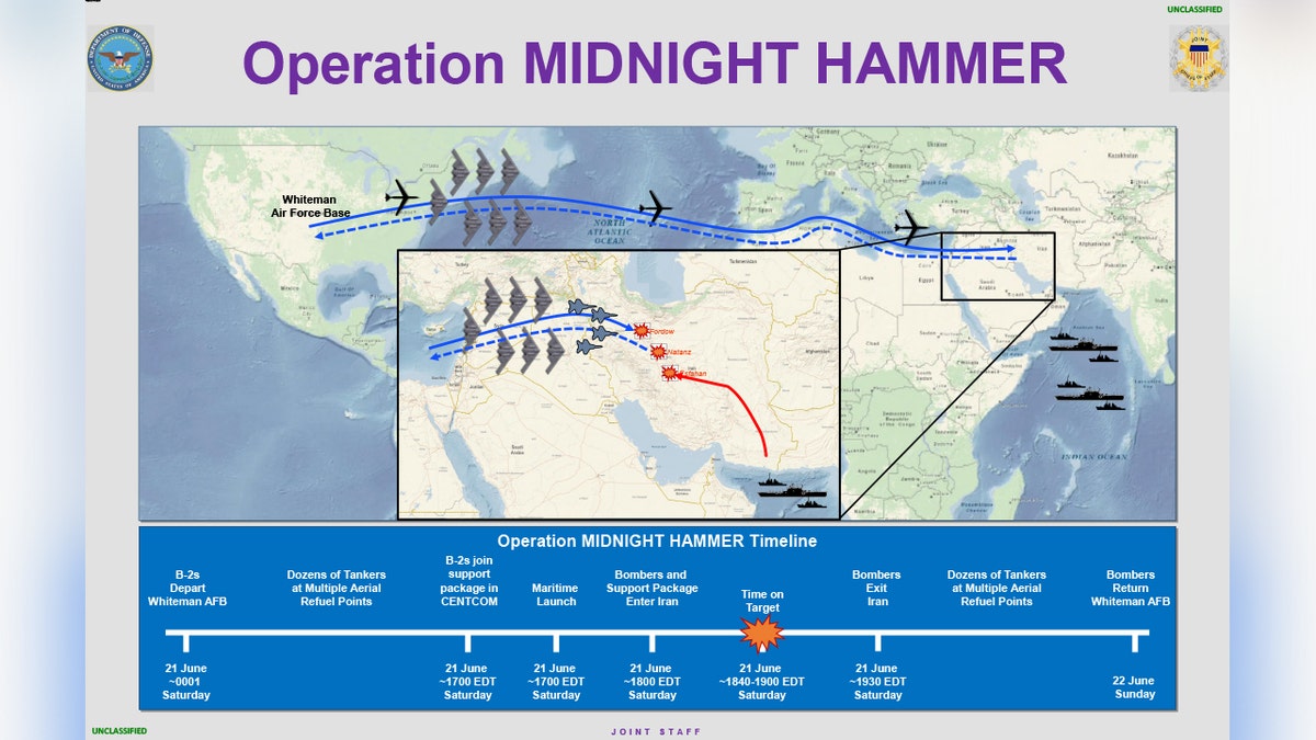Operation Midnight Hammer graphic.