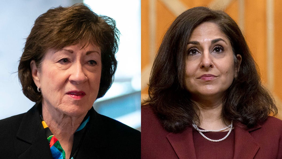 Susan Collins and Neera Tanden 