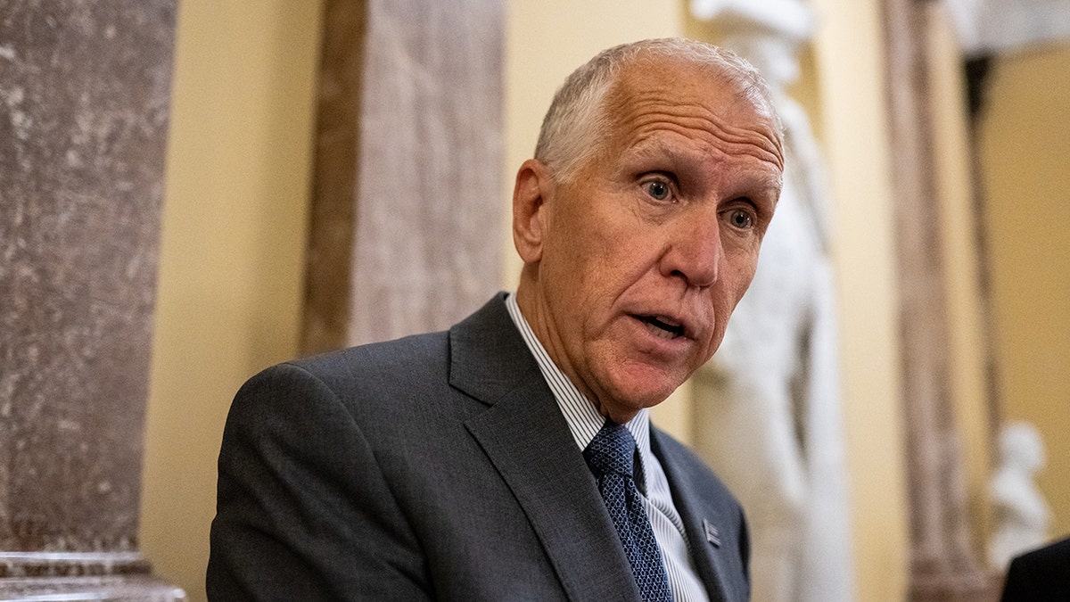 Thom Tillis in the Capitol