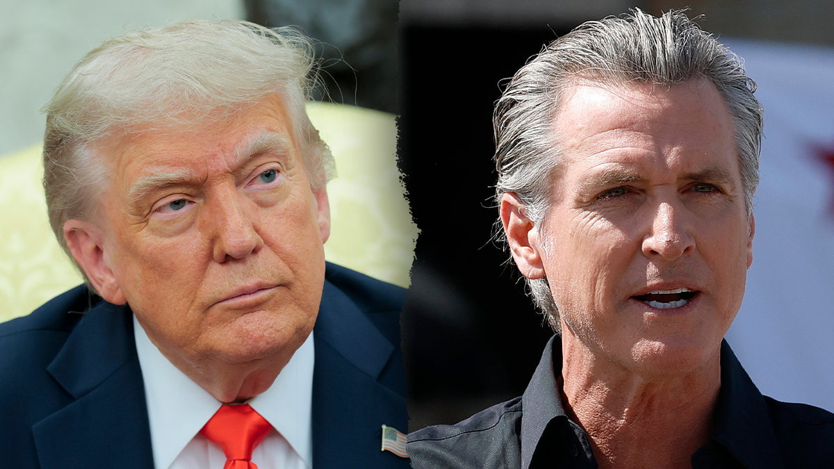 Trump and Newsom