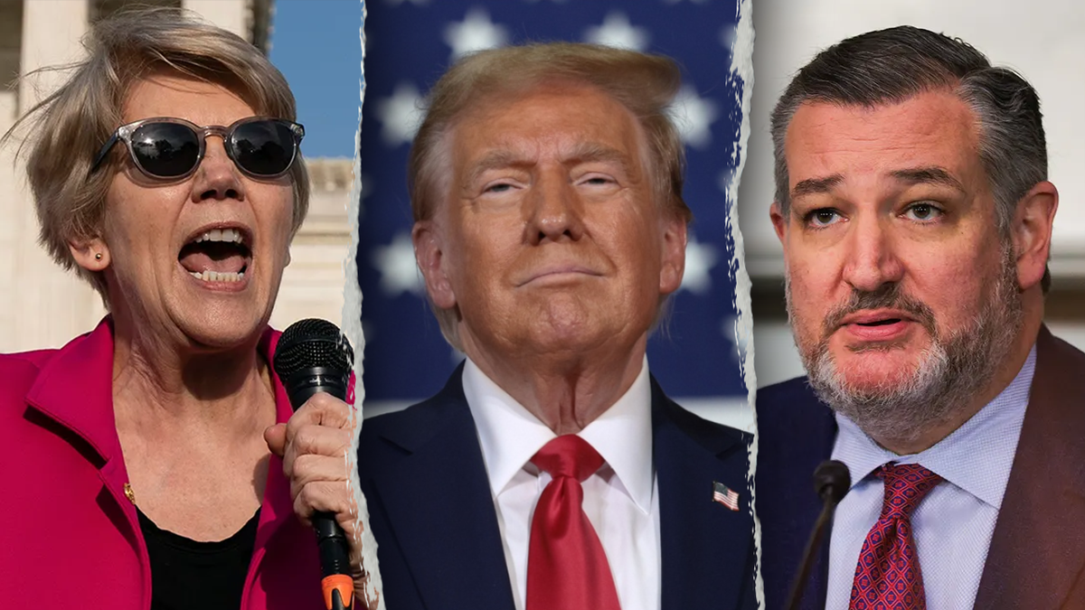 Warren, Trump, Cruz in 3-way split