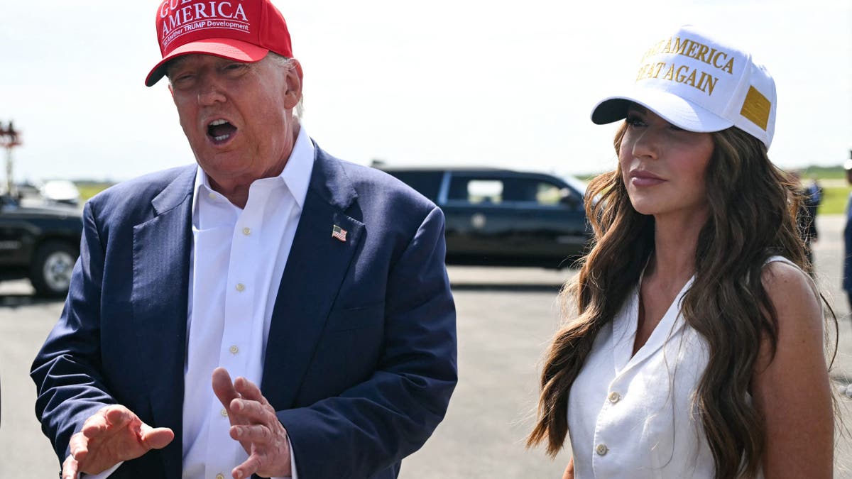 Trump and Noem