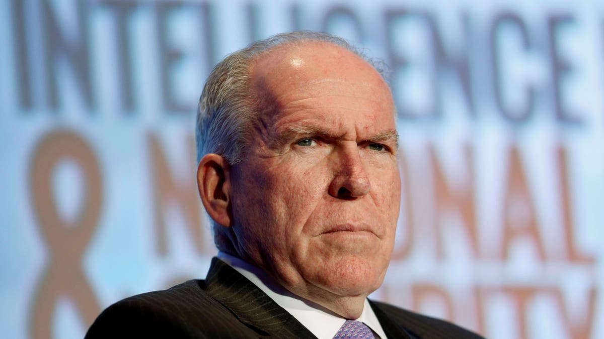 CIA Director John Brennan participates in a session at the third annual Intelligence and National Security Summit in Washington, Sept. 8, 2016. 