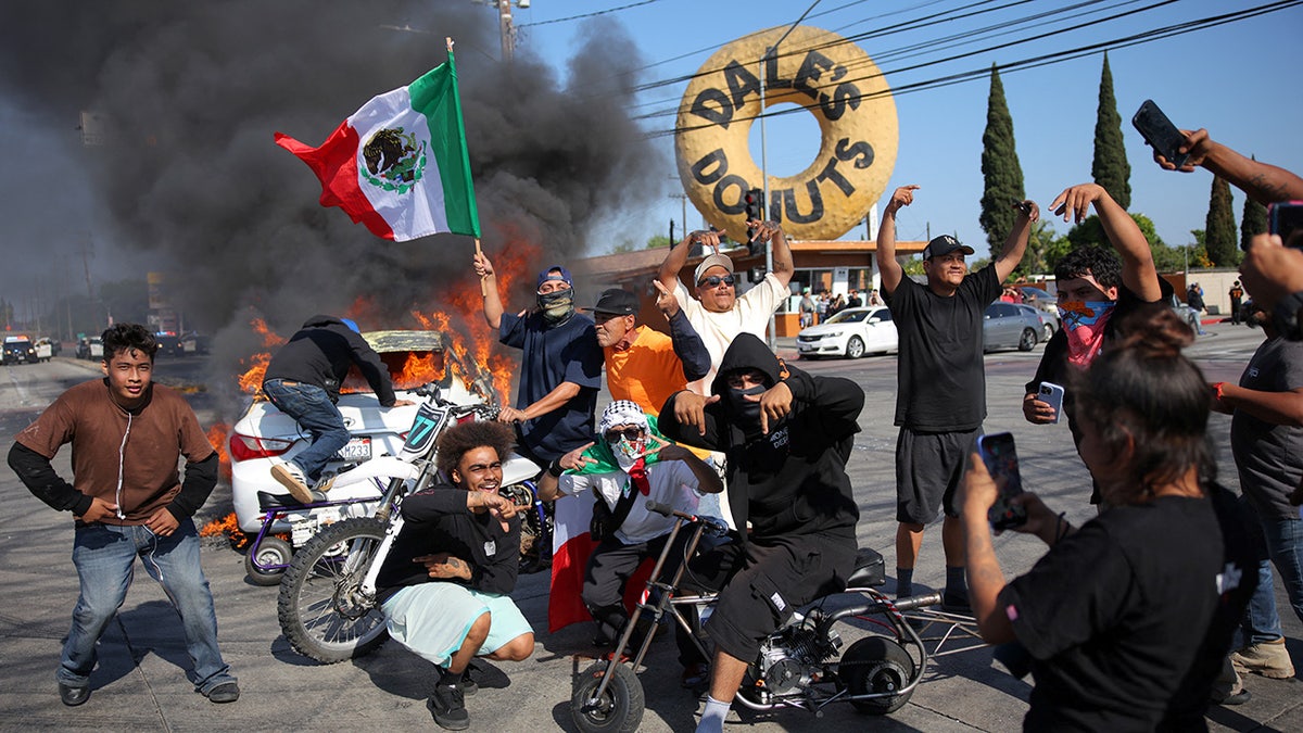 ICE riot LA
