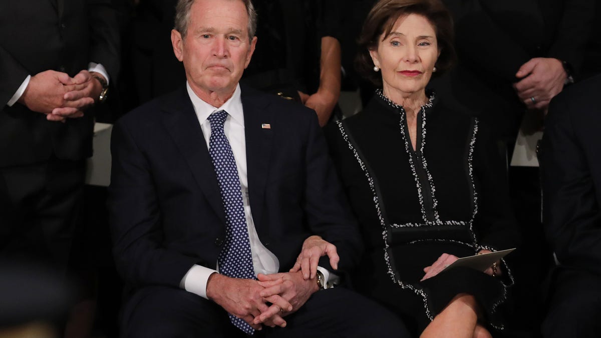 Former U.S. President George W. Bush and former first lady Laura Bush published a statement on the devastation in Texas following flash floods that have claimed dozens of lives. 