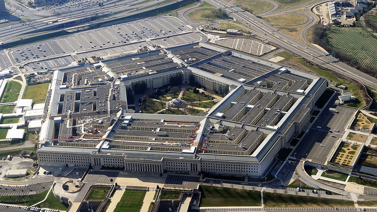 Pentagon seen from the air 