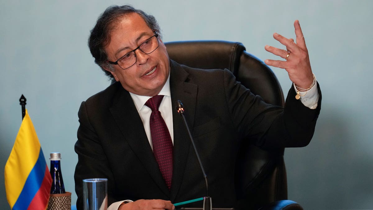 Gustavo Petro speaking