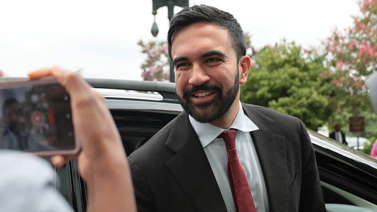Zohran Mamdani visits Washington, D.C.