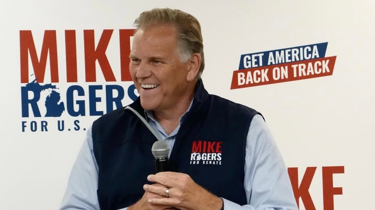 Republican Mike Rogers is making a second straight run for the Senate in battleground Michigan.