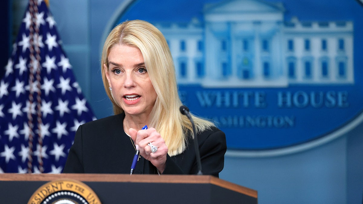 Pam Bondi speaking