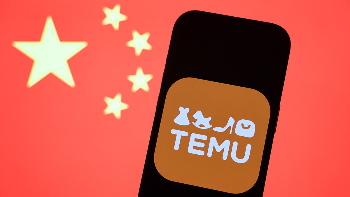 Temu, China flag