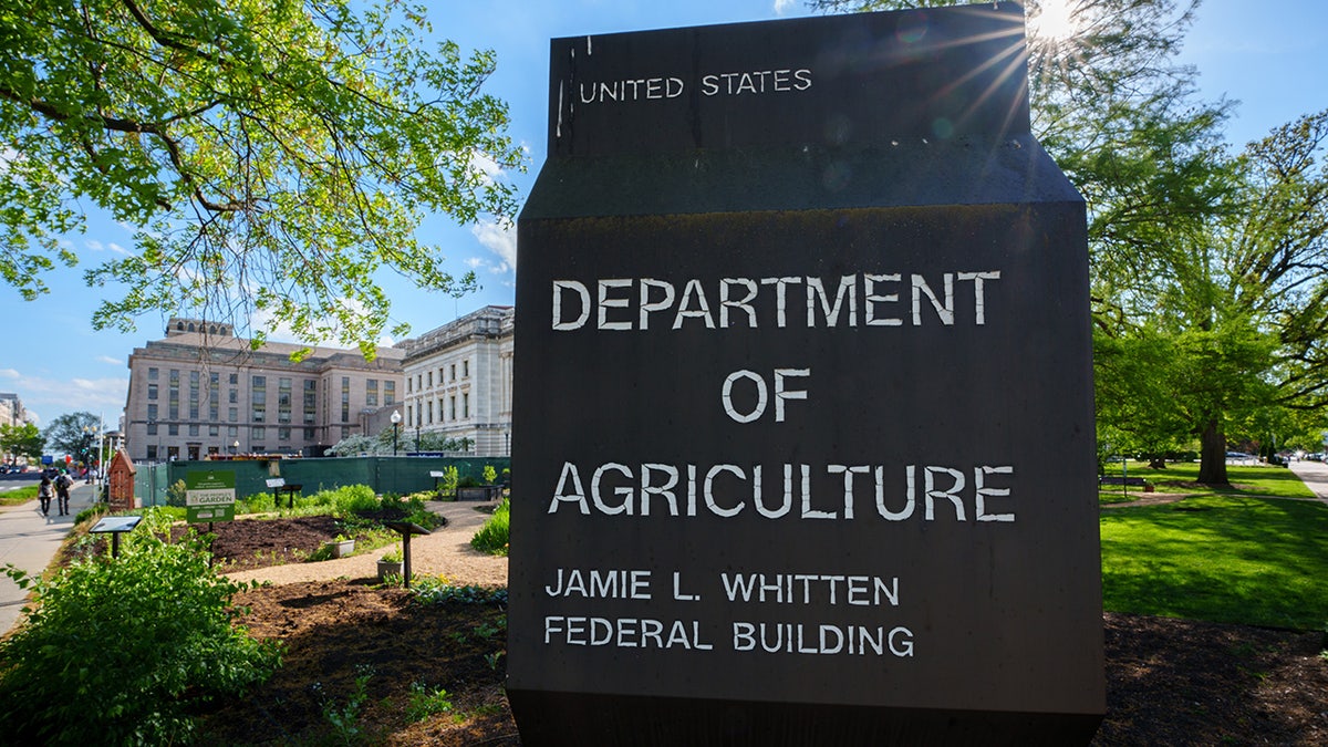 USDA sign