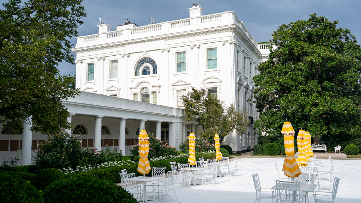 Trump rose garden