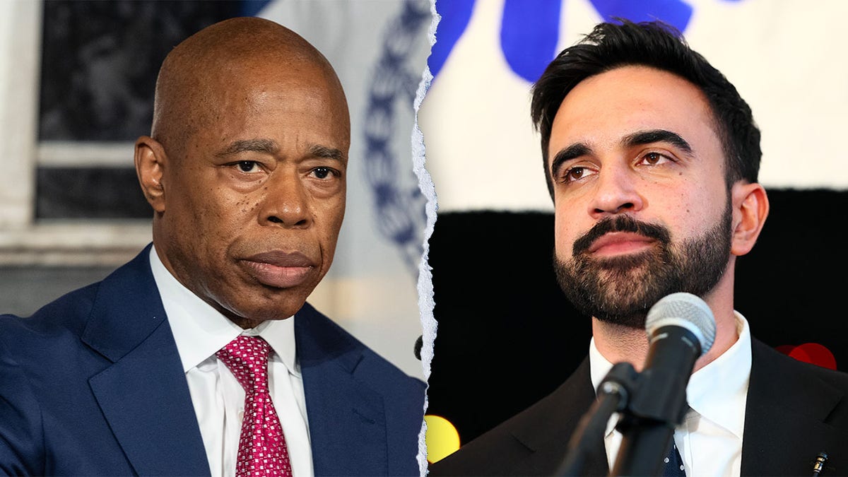 Eric Adams and Zohran Mamdani split
