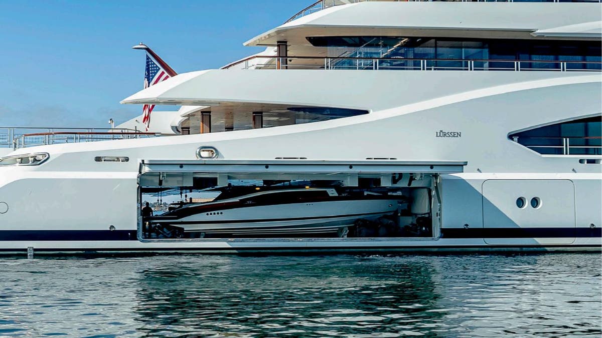 Amadea's side view