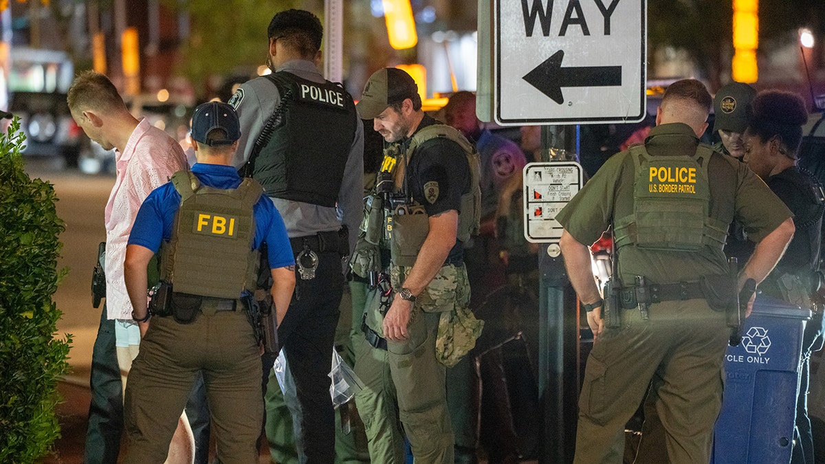 Federal agents on DC street