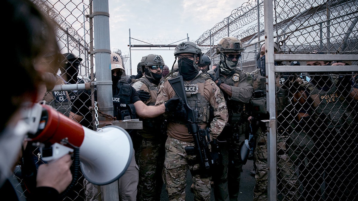 Protests at ICE facility in New Jersey