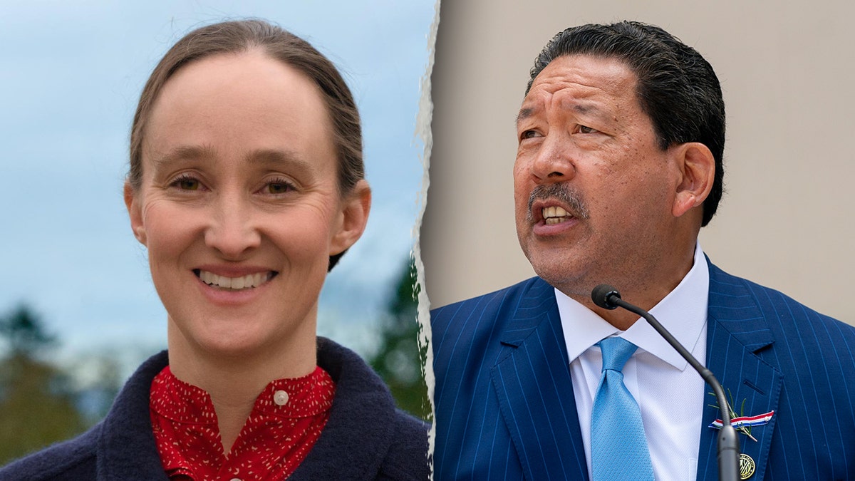 Katie Wilson and Bruce Harrell, candidates for Seattle mayor