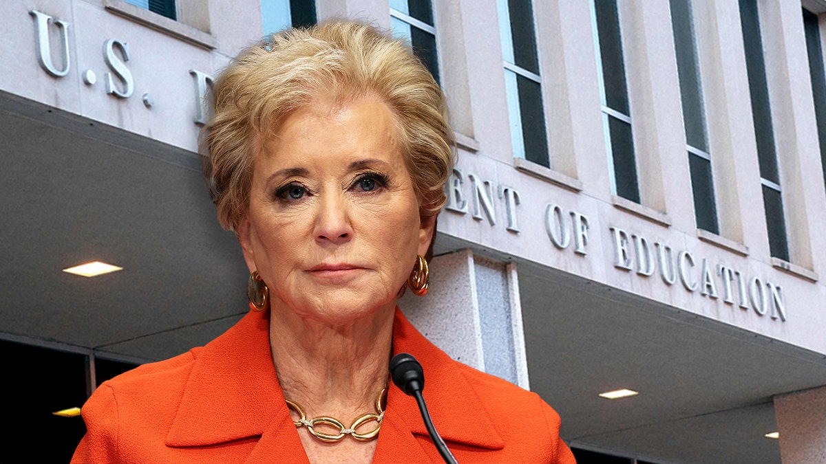 Linda McMahon, the education secretary